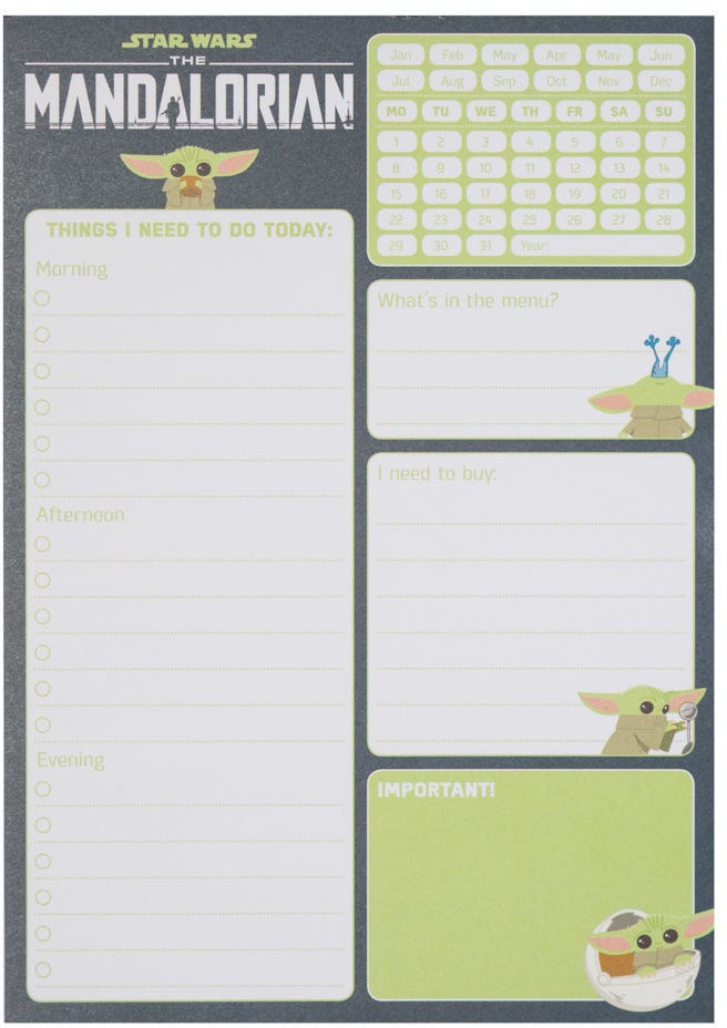 Notepad The Mandalorian