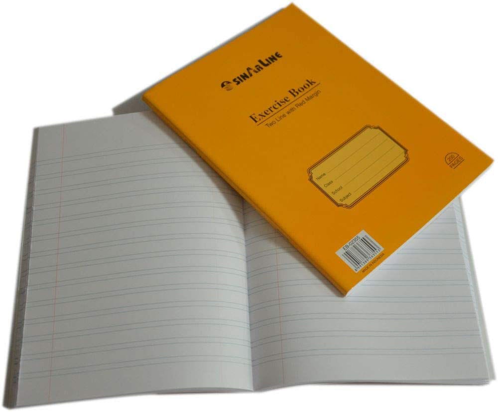 Exercises Book W/Pvc 2 Line 60'S 23.5 X 17 - Brown Cover