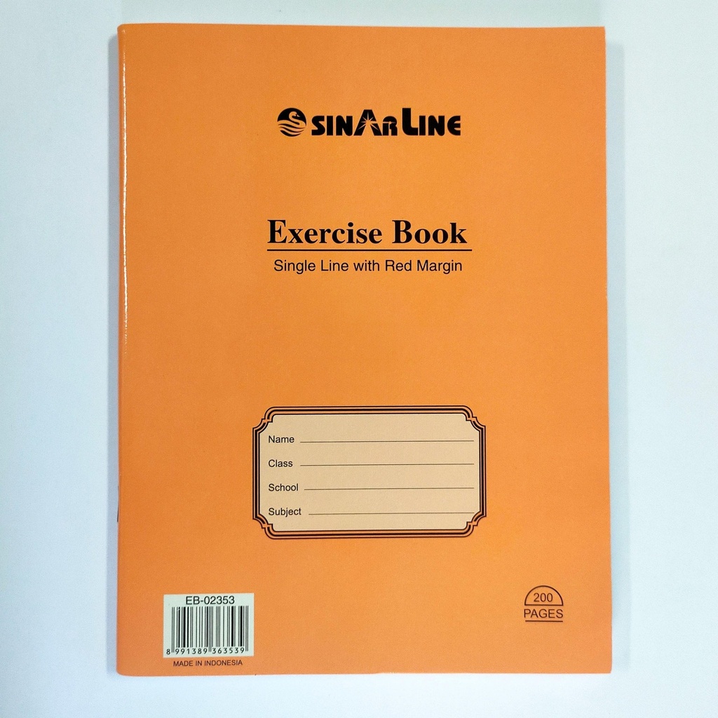 Exercises Book W/PVC 10 Mm Square 100'S 23.5 X 17 - Brown Cover