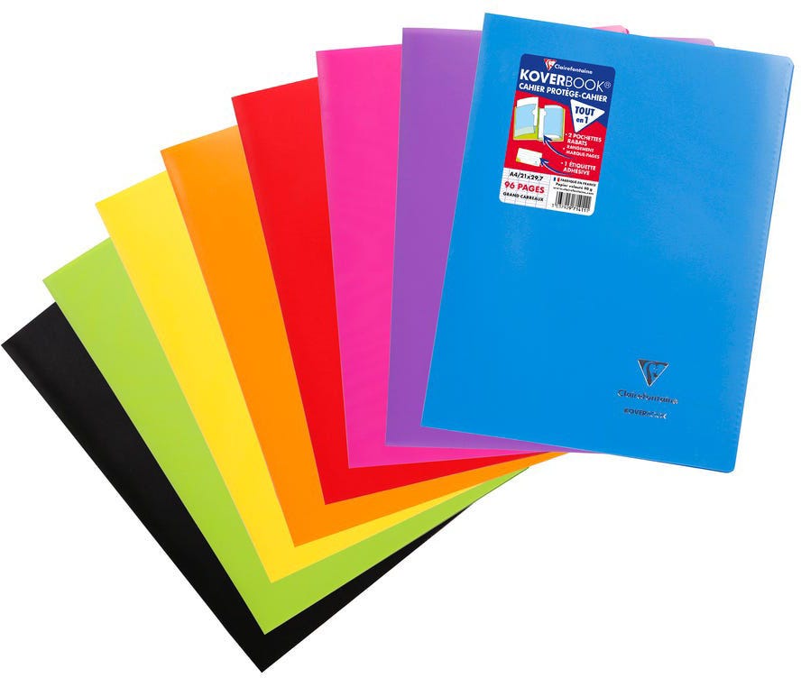 Notebook Stapled: Opaque: Seyes A4 96 Pages
