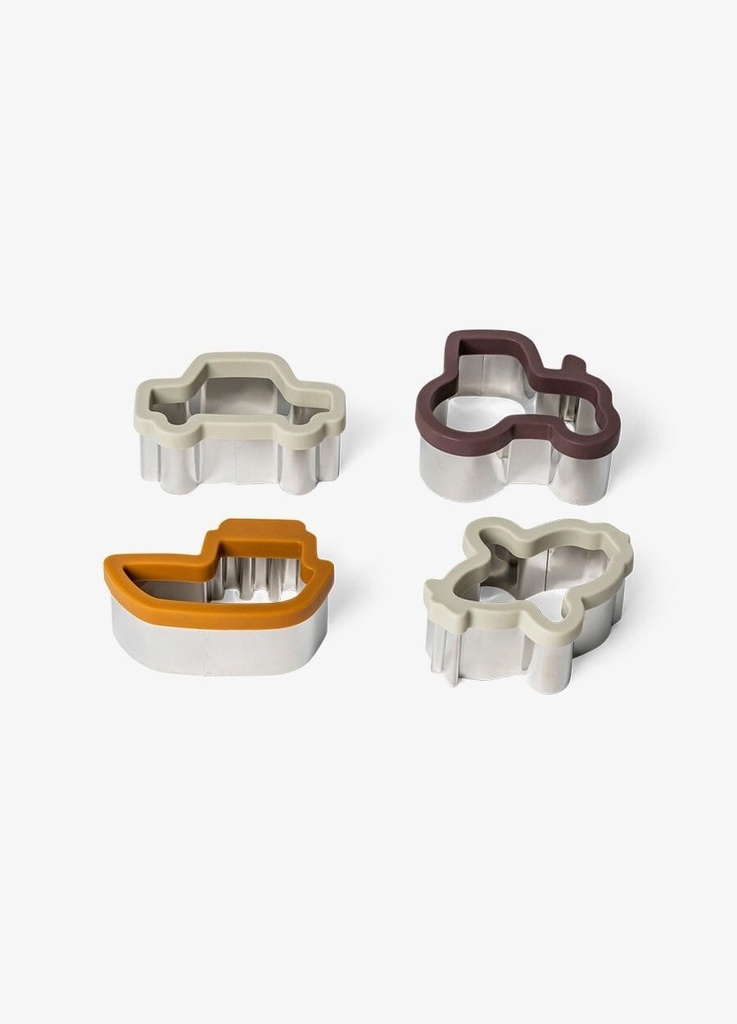 Sandwich Cutters - Set of 4 - Vehicles