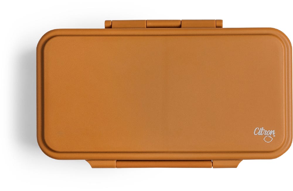 Citron 2023 Rectangle Lunchbox Caramel
