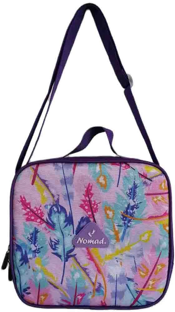 Kids Primary Lunch Bag Abstract Feather