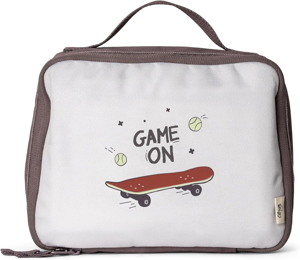 Insulated Square Lunchbag- Cool Kid