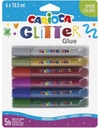 Carioca Glitter Glue Bl. 6 X 10,5Ml Spark