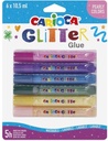 CARIOCA Glitter Glue Pearly 10,5 ml bl. 6 pcs