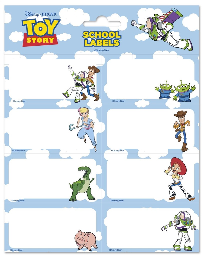 Pixar Toy Story Self-Adhesive Labels
