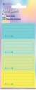 BRIO 16 School Stickers in Clear Bag 4X4 Pastel