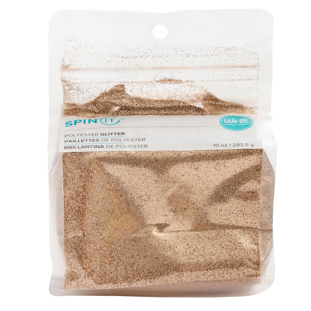 Glitter - Wr - Spin It - 10 Oz - Extra Fine - Champagne