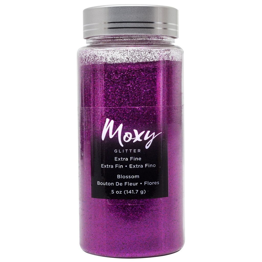 Bottled Glitter - AC - Moxy Glitter And Embossing - Extra Fine - Blossom - 5Oz