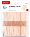 Wooden Stick 114mmPVC/50pcs Natural Color