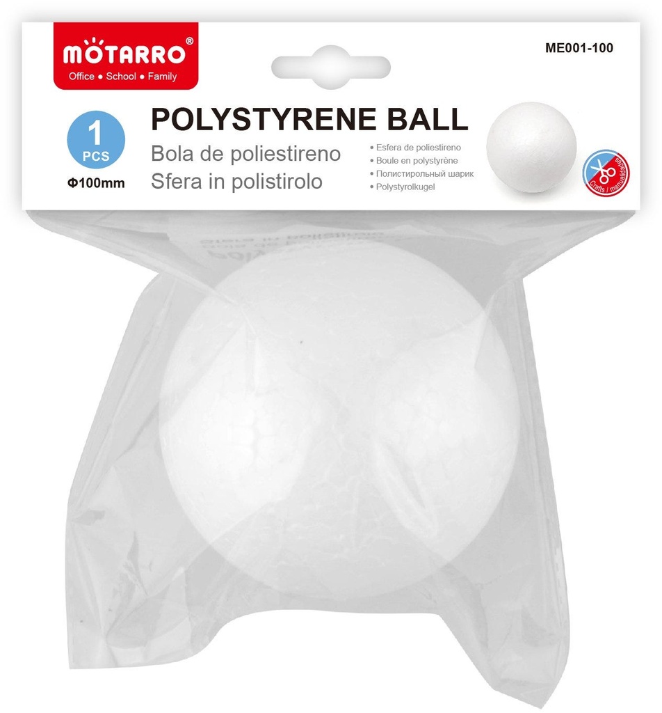 Polystyrene Ball 100mm/1pcs