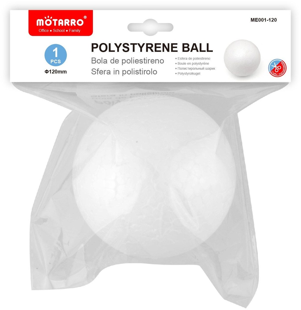 Polystyrene Ball 120mm/1pcs