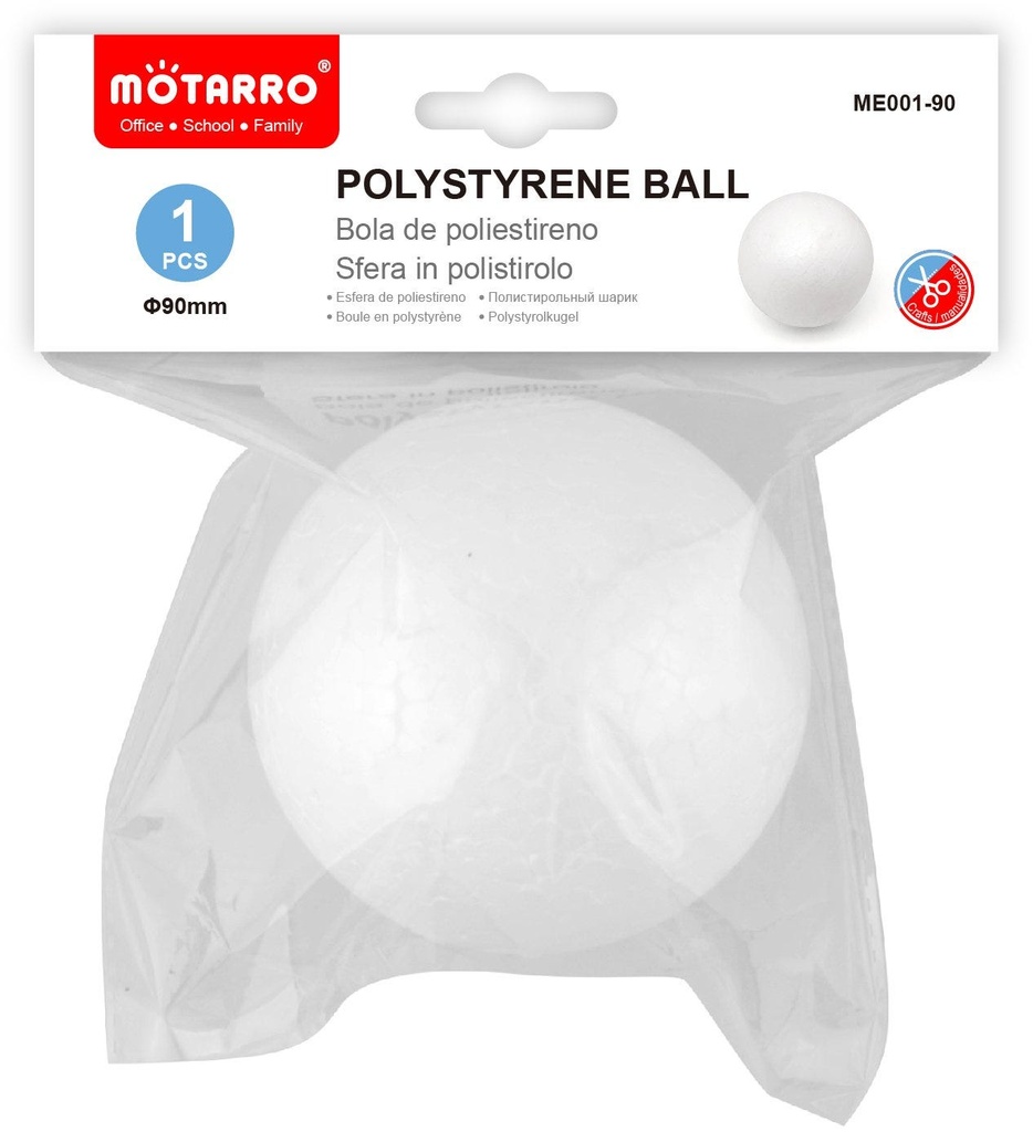Polystyrene Ball 90mm/1pcs