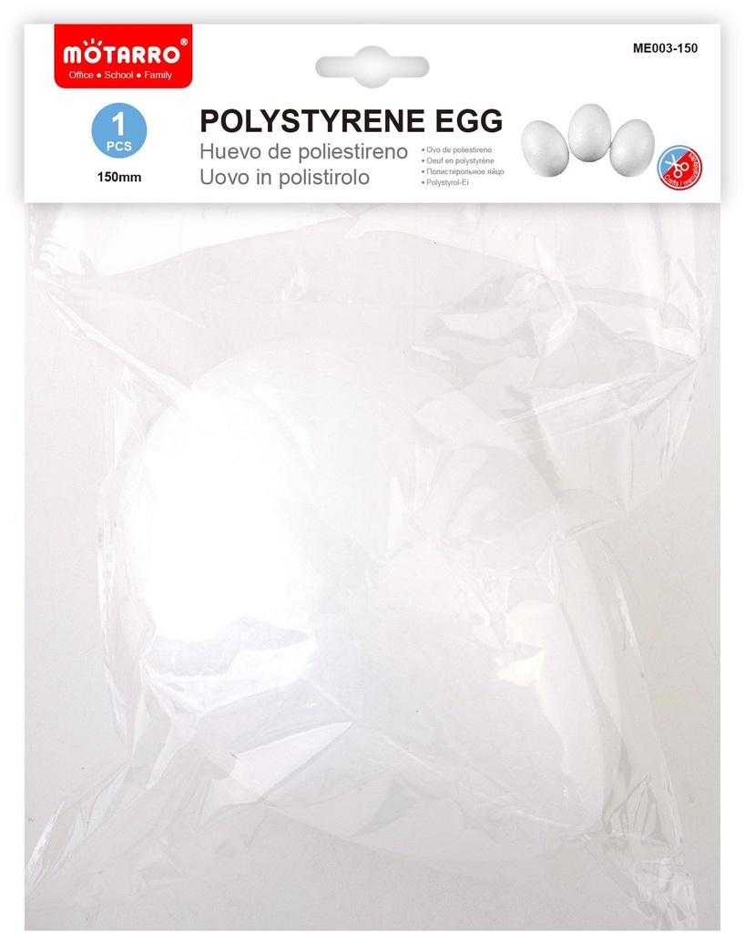 Polystyrene Egg 150mm/1pcs