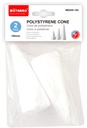 Polystyrene Cone 100mm/2pcs