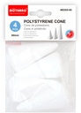 Polystyrene Cone 60mm/4pcs
