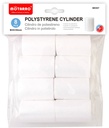 Polystyrene Cylinder 3.5x5.5cm/8pcs
