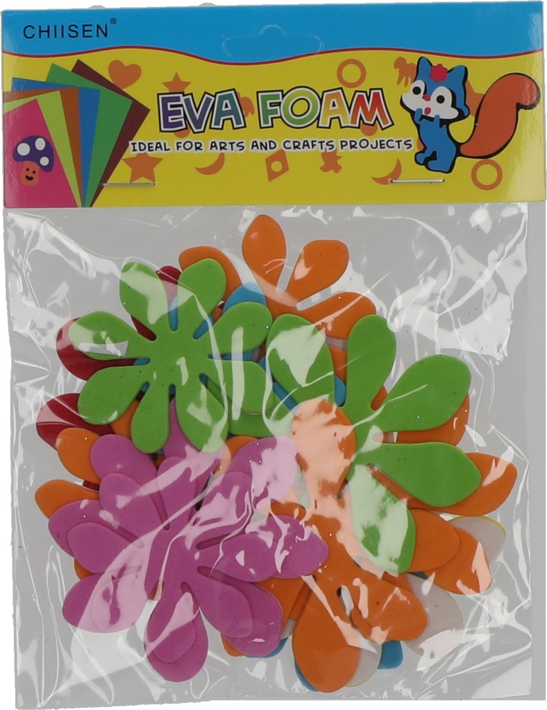 Eva Foam Assorted Shapes Stickers DIY