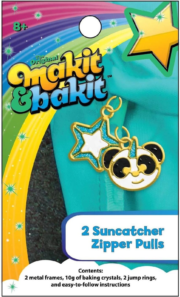 Suncatcher - Clb - Makit And Bakit - Kids - Charms - Zipper Pulls - Makes 2 Charms