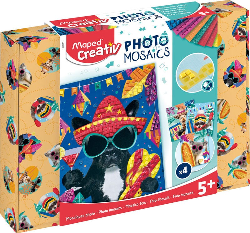 Creativ Phot Mosaics- Adventure Animals