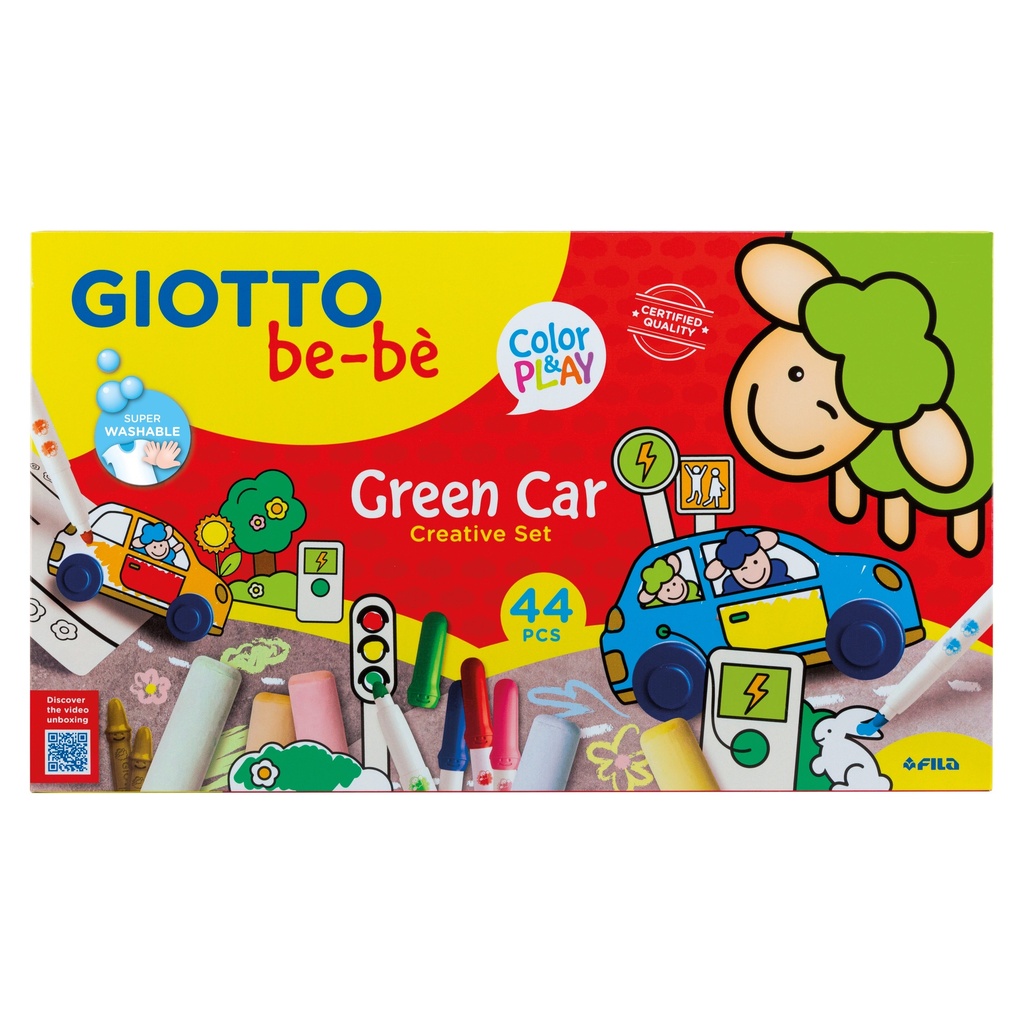 Creative Set Green Car, Giotto be-bè