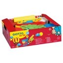 Modelling Dough, Schoolpack, 8 dough pots + 8 accessories