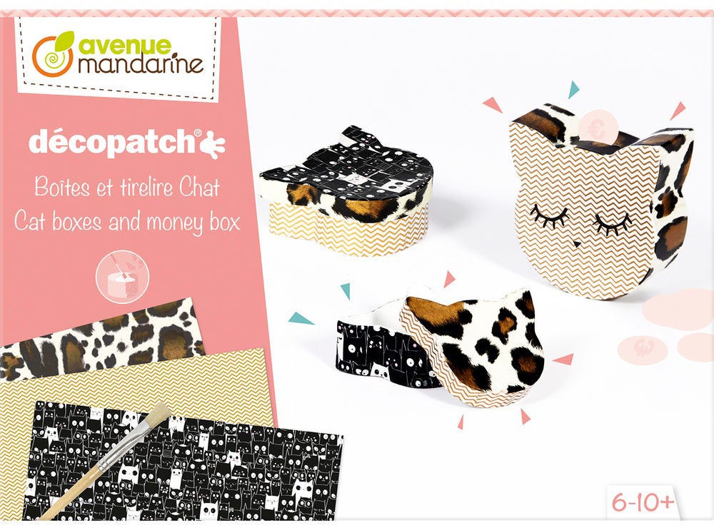 Creative Box, DÃ©copatch, Cat Boxes And Money Box
