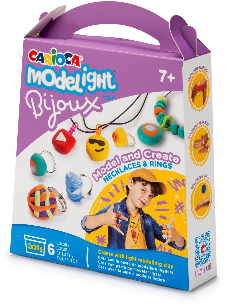 Modelling Clay Set, Collier & Rings, Bijoux, Carioca