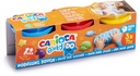 Modelling Clay Can, Set Of 3 Pcs X 75Gr, Carioca Baby