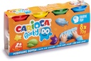 Modelling Clay Can, Set Of 8 Pcs X 75Gr, Carioca Baby