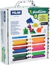 Kit 12 modelling clay sticks including pieces and tools 'Wild Life'