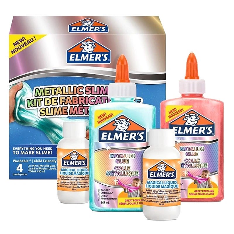 Elmer's Slime Kit Metalic