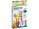 Plastilina Patplume 18x20g, Classic + Fluo colors, Giotto Patplume