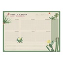 Weekly Planner A4 Kokonote Botanical Cacti A4 In English