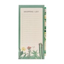 Kokonote Botanical Cacti Magnetic Notepad