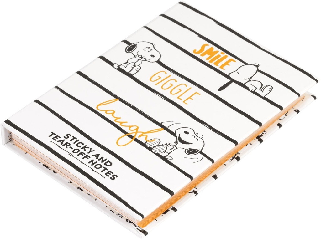 Snoopy Lazy Days Sticky Notepad