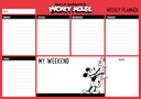 Weekly Planner Notepad A4 Mickey Mouse It´S A Mickey Thing
