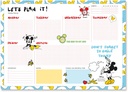 Mickey Mouse A3 Weekly Planner