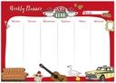 WEEKLY PLANNER NOTEPAD A4 FRIENDS