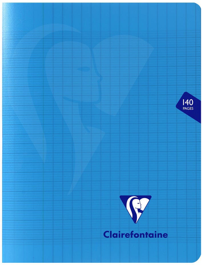 Mimesys, Polypro Stapled Notebook 17X22Cm 70Sh. SeyÃ¨s Assorted Colours