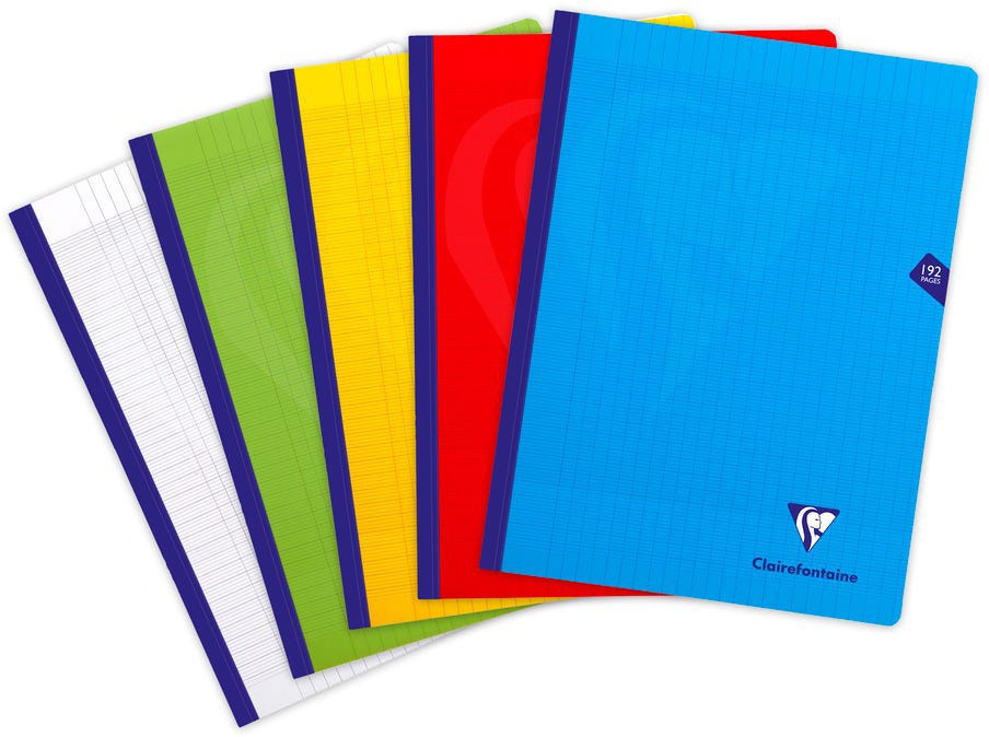 Mimesys, Polypro Threadbound Notebook 24X32Cm 96Sh. SeyÃ¨s Assorted Colours