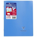Koverbook, Stapled Opaque Polypro 8 Ass. Colours 17X22Cm 48Sh. Seyes - Delivered In Pos Display