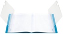 Koverbook, Stapled Transparent Polypro 10 Ass. Colours 24X32Cm 48Sh. SeyÃ¨s - Delivered In Pos Displ