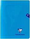 Stapled notebook 17x22cm 24sh. Seyès assorted colours - Mimesys, polypro