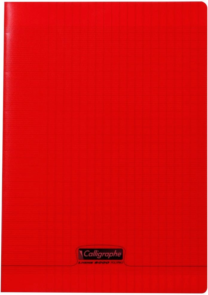 Notebook Stapled, 48Sh Séyès, 24X32Cm, 90Gsm,Transparent