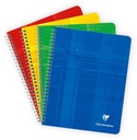 Wirebound Notebook 16,5X21Cm 90Sh. Lined + Margin
