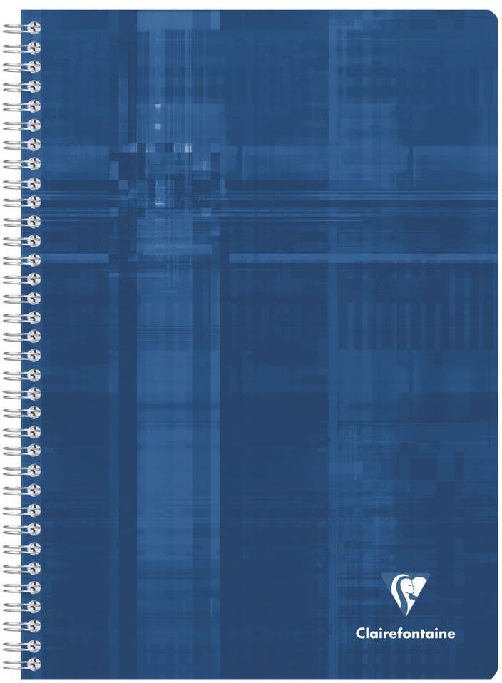 Wirebound Notebook 21X29,7Cm 90Sh. Lined + Margin