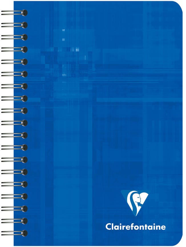 Wirebound Notebook 9X14Cm 90Sh. Lined