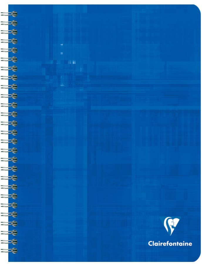 Wirebound Notebook 17X22Cm 50Sh. Lined + Margin
